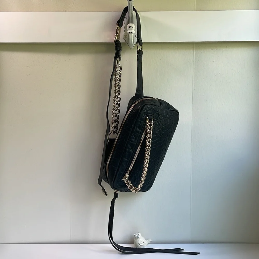 & Other Stories Leather Fanny Pack Wasit Bag